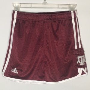 Adidas Texas A&M Mesh Shorts Sz M (10-12)